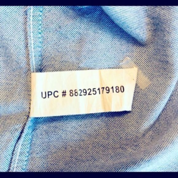 Chaps button down shirt/top long sleeves light blue logo boys 24 M - Picture 12 of 12